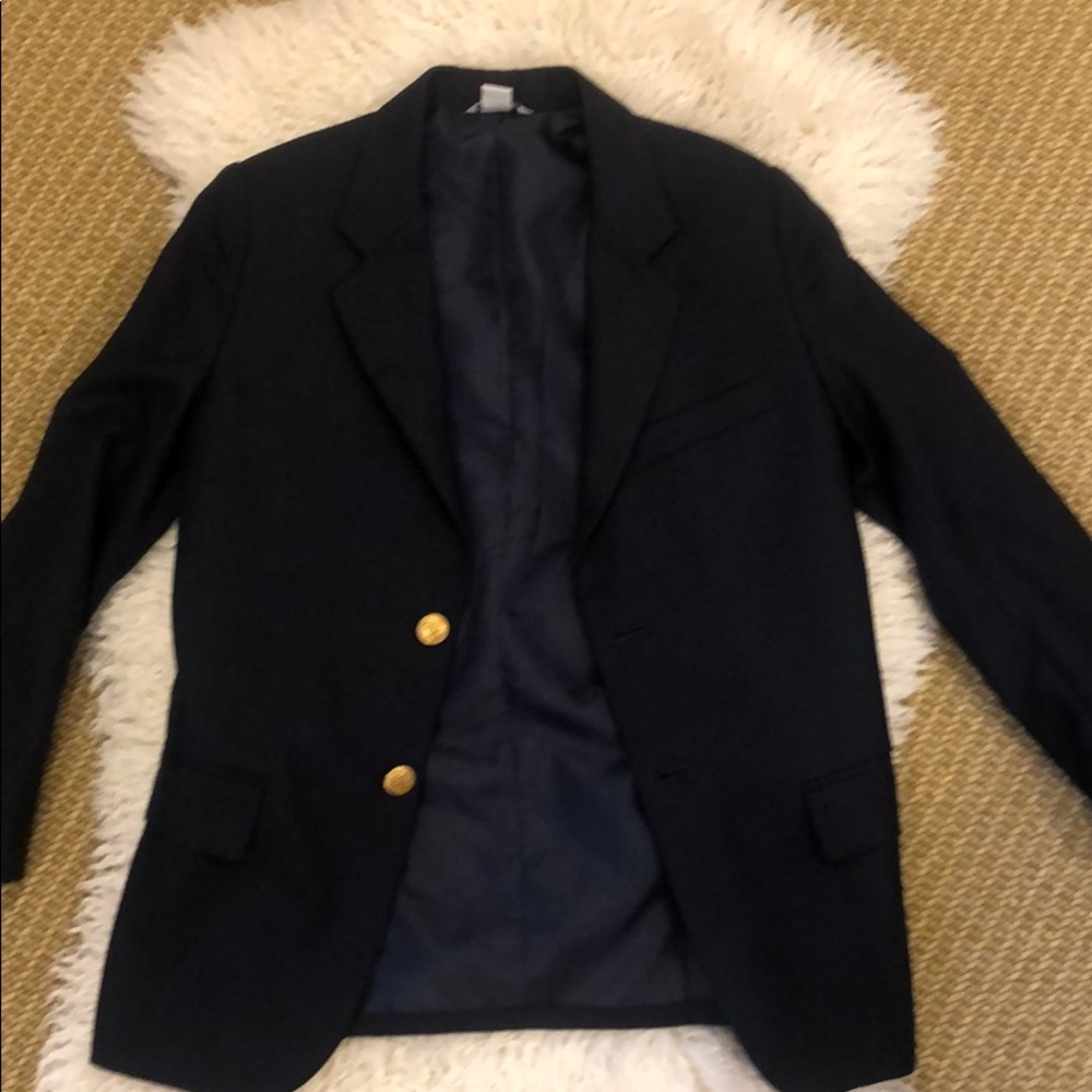 Navy blue boys blazer